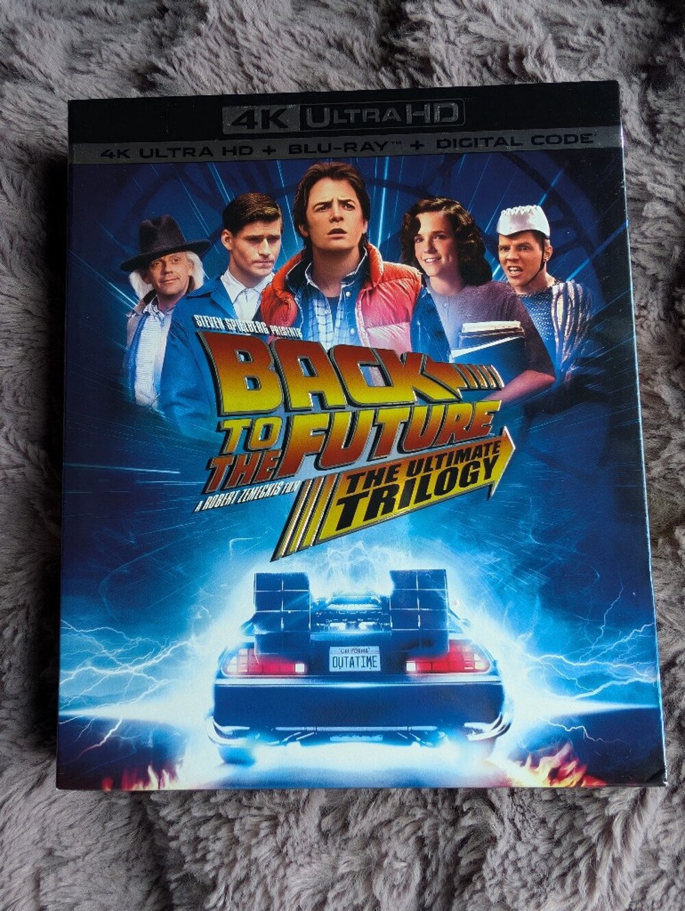 Back to the Future: The Ultimate Trilogy Collector Box Set 4k Ultra HD, Blu Ray